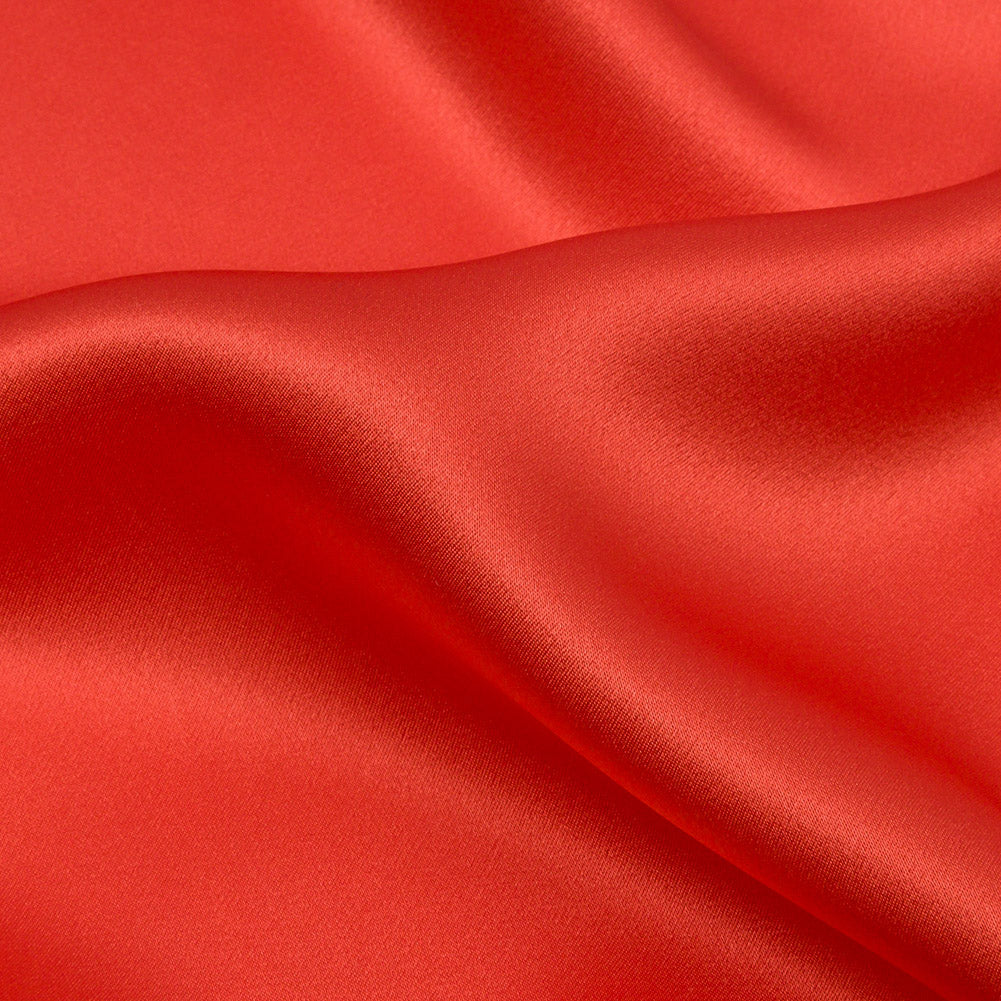 Stretch Silk Charmeuse - Mandarin - Premium Collection Stretch Silk Charmeuse - Mandarin - Premium Collection