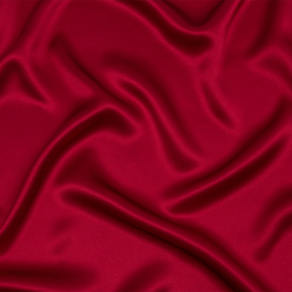 Stretch Silk Charmeuse - Chili Pepper - Premium Collection Stretch Silk Charmeuse - Chili Pepper - Premium Collection