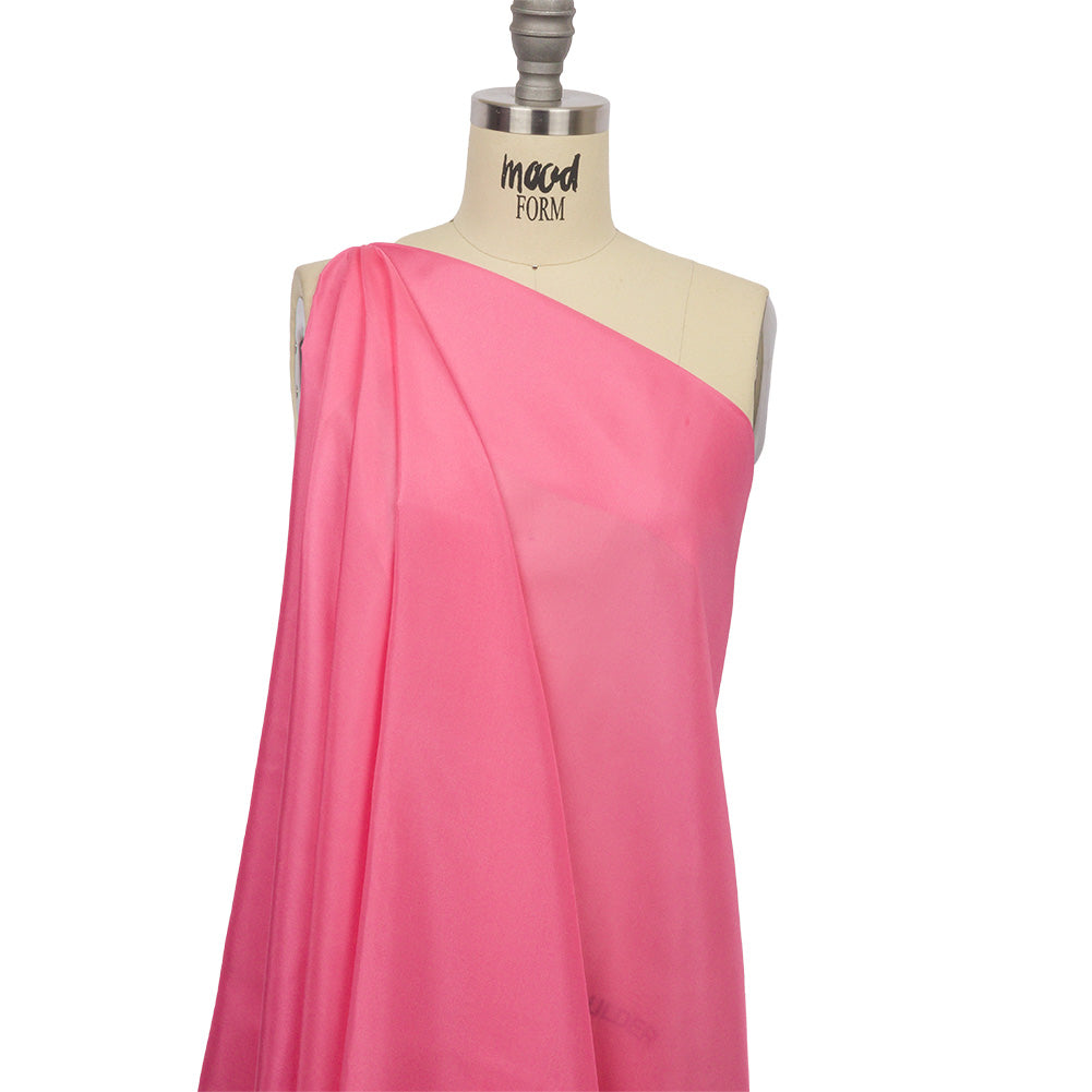 China Silk/Silk Habotai - Carmine Rose - Premium Collection Detail China Silk/Silk Habotai - Carmine Rose - Premium Collection Detail