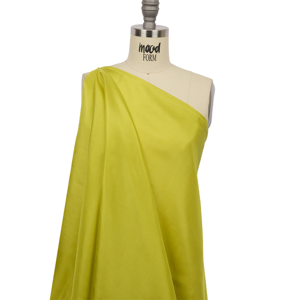 China Silk/Silk Habotai - Warm Olive - Premium Collection China Silk/Silk Habotai - Warm Olive - Premium Collection