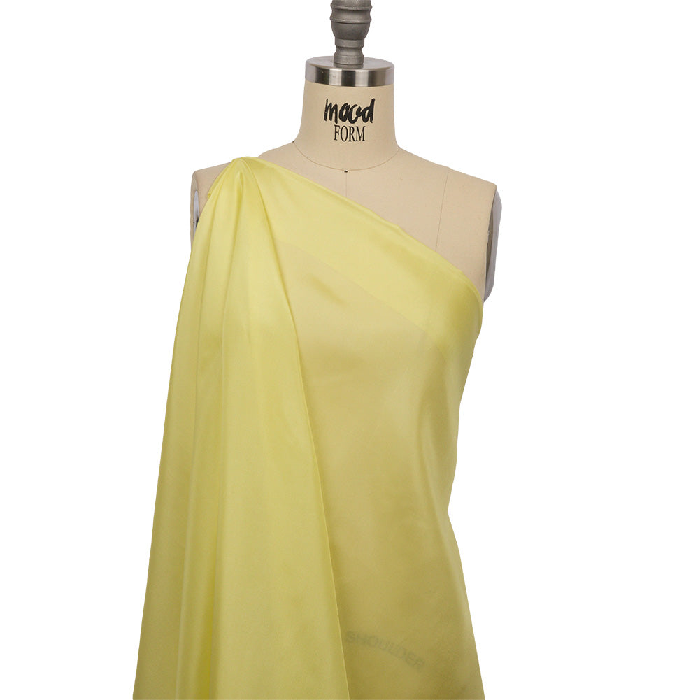 China Silk/Silk Habotai - Sunny Lime - Premium Collection China Silk/Silk Habotai - Sunny Lime - Premium Collection