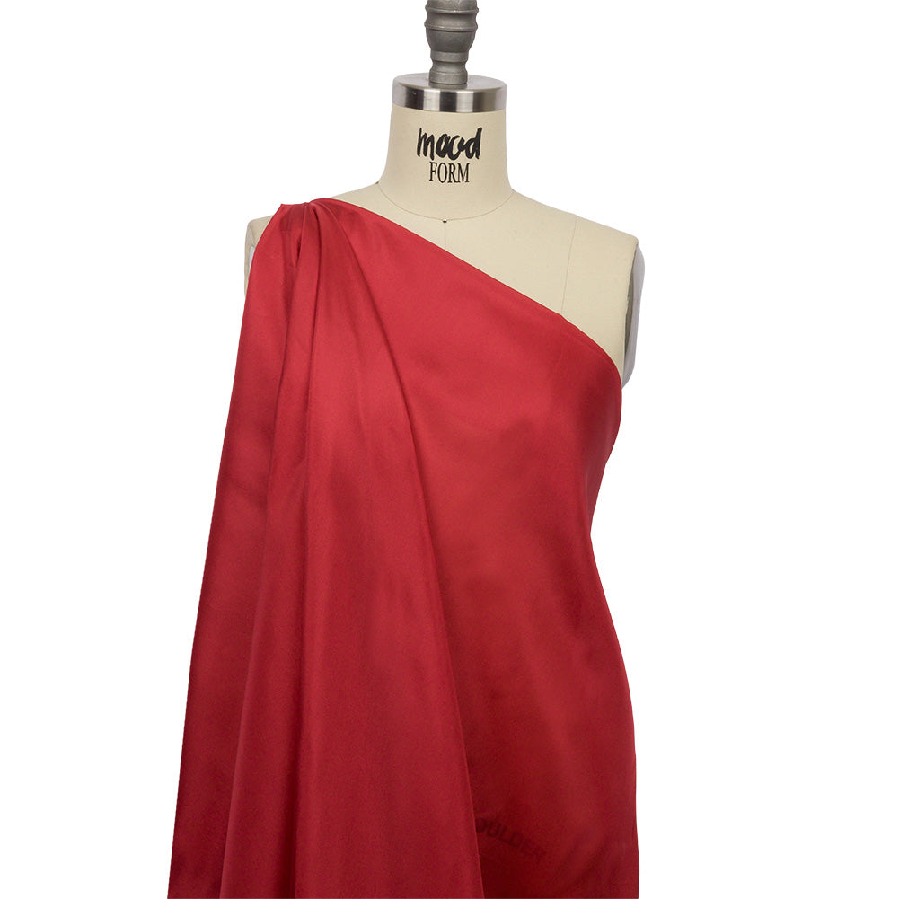 China Silk/Silk Habotai - Brick - Premium Collection China Silk/Silk Habotai - Brick - Premium Collection