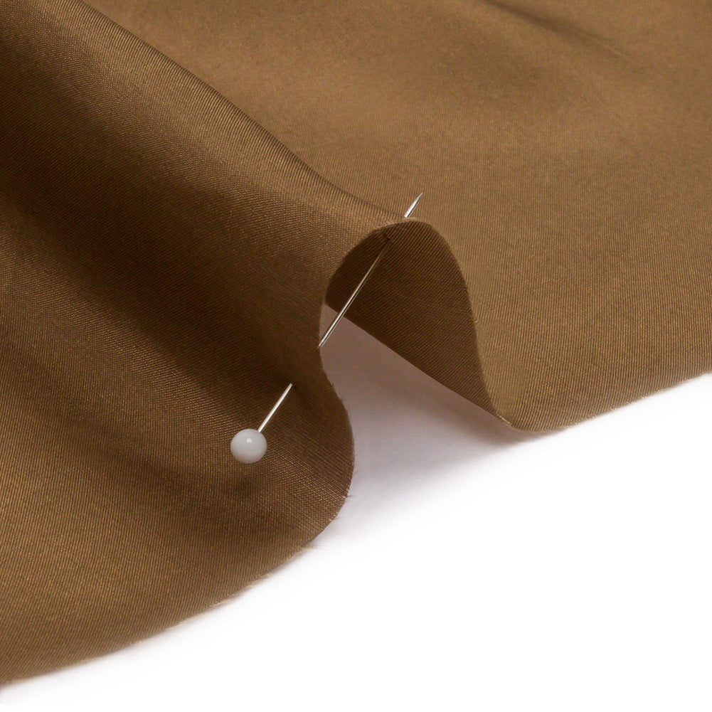 China Silk/Silk Habotai - Dark Olive - Premium Collection China Silk/Silk Habotai - Dark Olive - Premium Collection