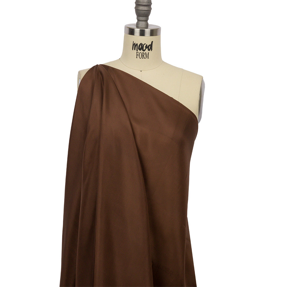 China Silk/Silk Habotai - Chocolate - Premium Collection