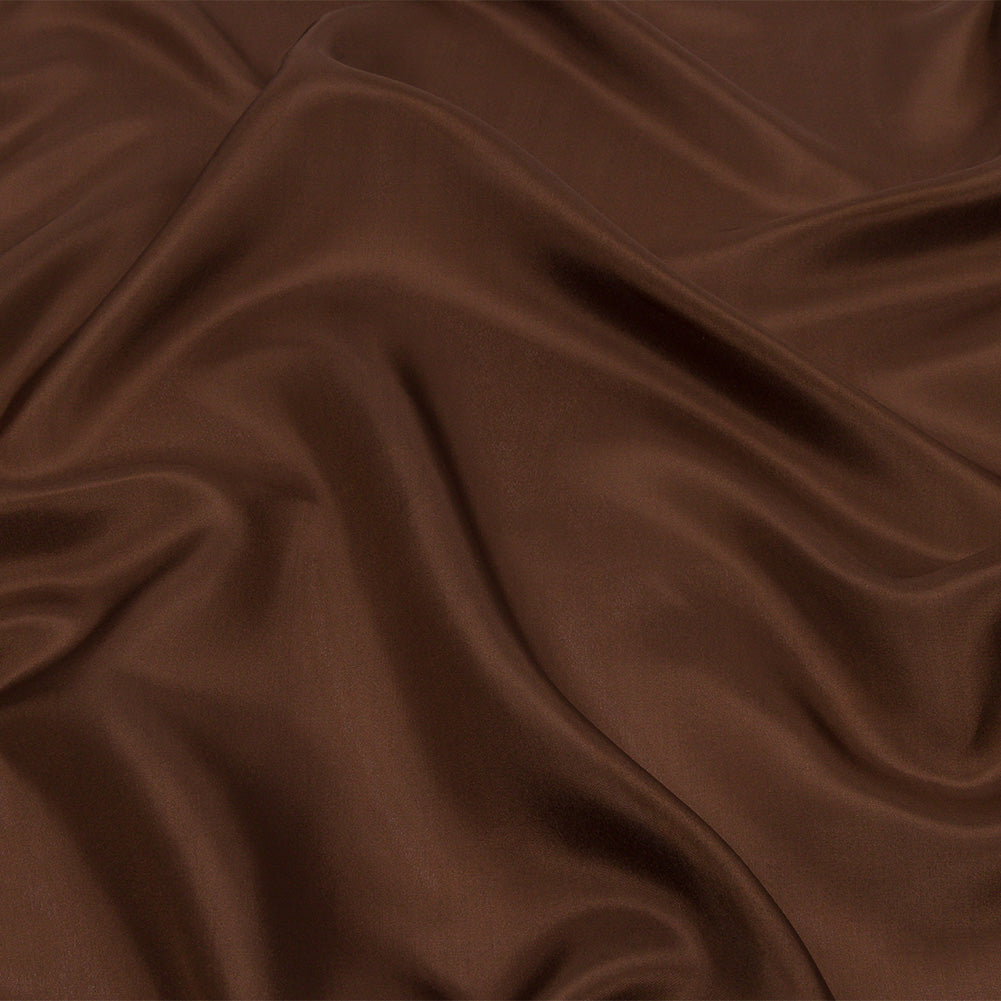 China Silk/Silk Habotai - Chocolate - Premium Collection