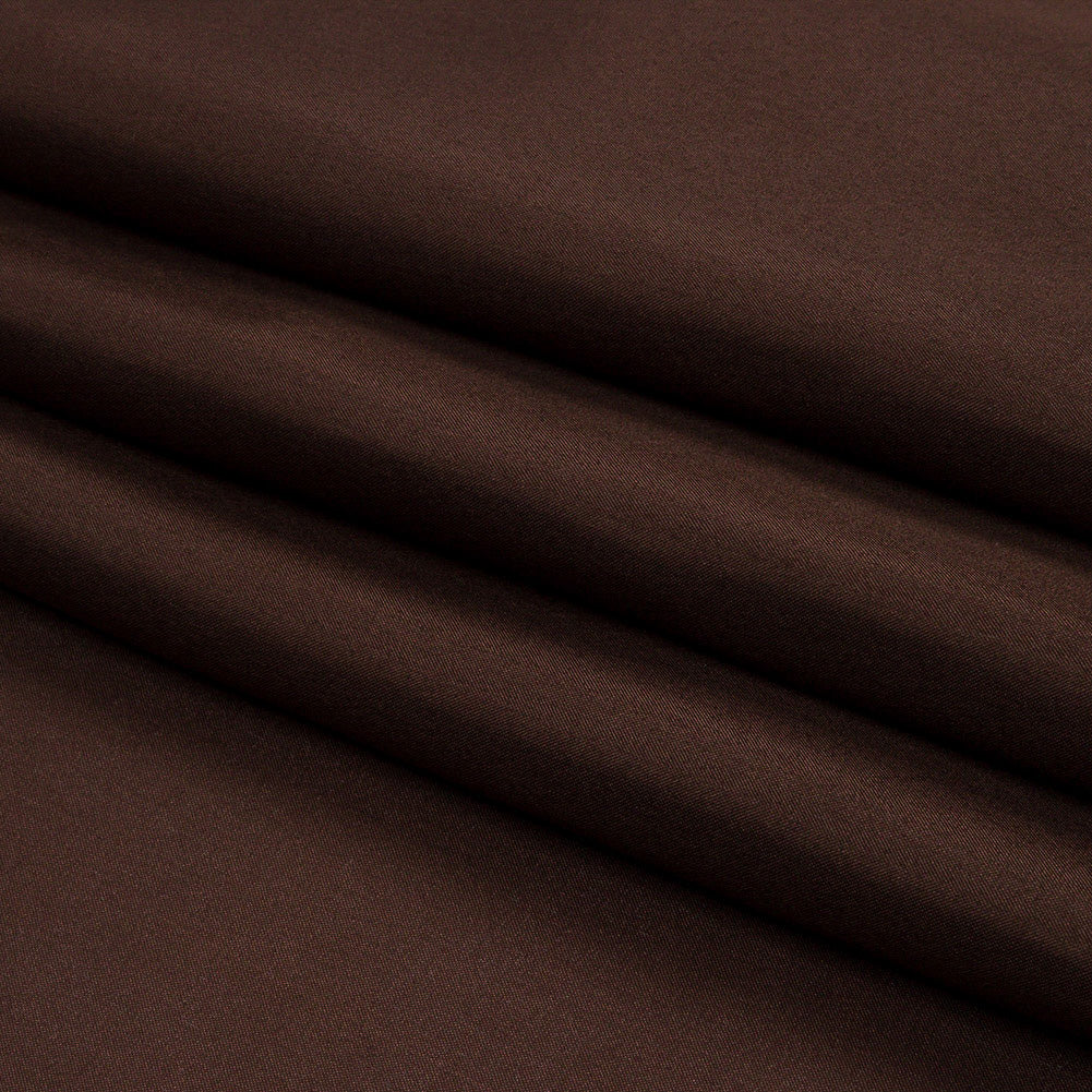 China Silk/Silk Habotai - Dark Brown - Premium Collection China Silk/Silk Habotai - Dark Brown - Premium Collection