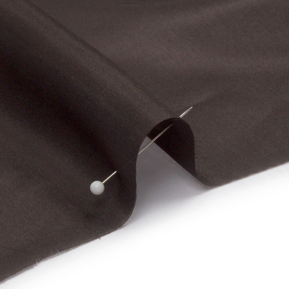 China Silk/Silk Habotai - Deep Charcoal - Premium Collection