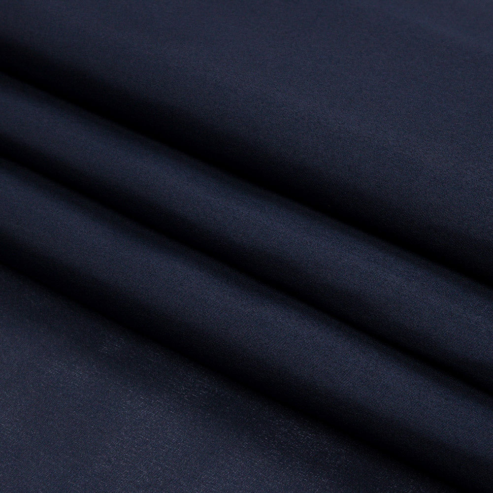 China Silk/Silk Habotai - Navy - Premium Collection