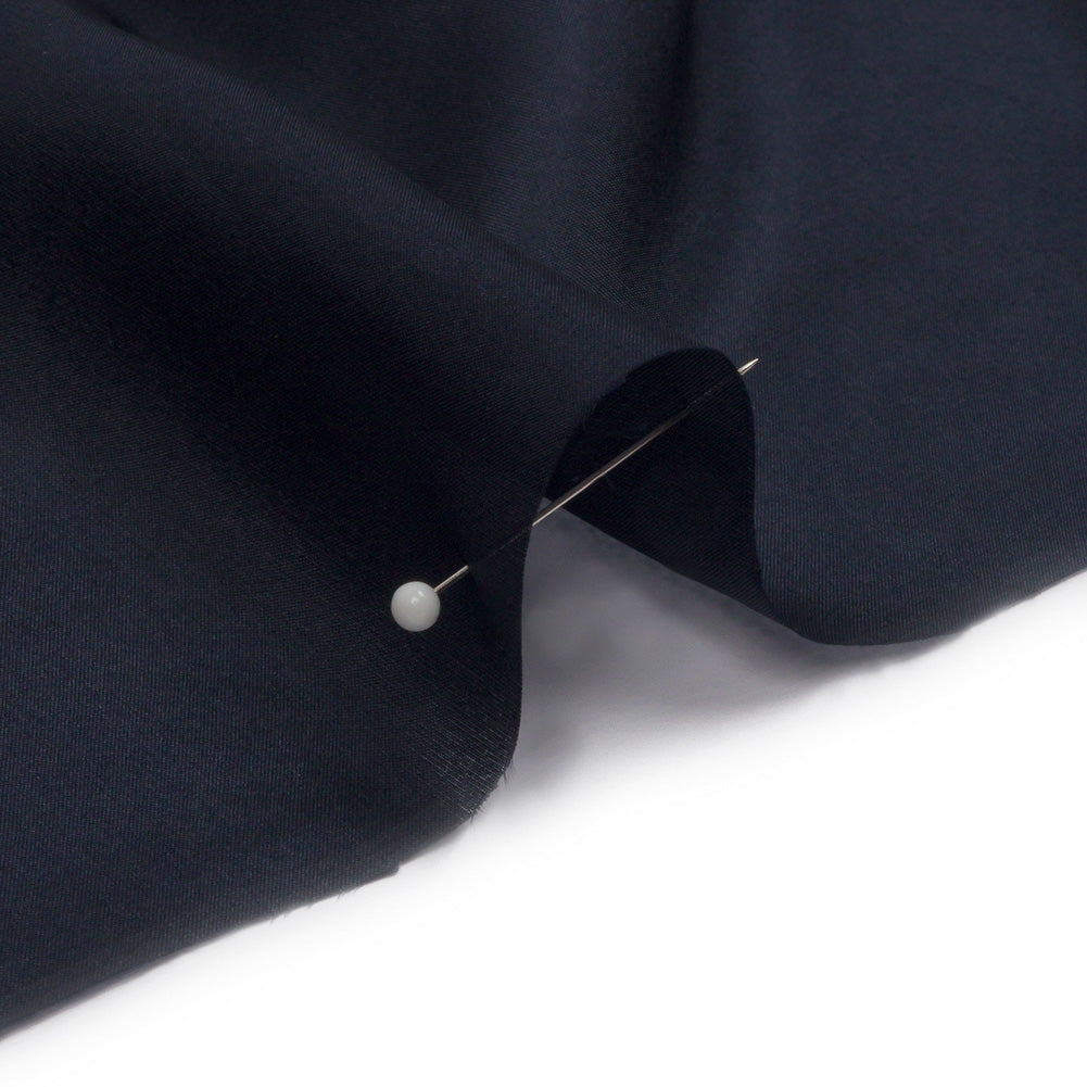 China Silk/Silk Habotai - Navy - Premium Collection