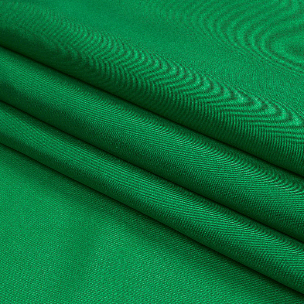 China Silk/Silk Habotai - Kelly Green - Premium Collection Folded
