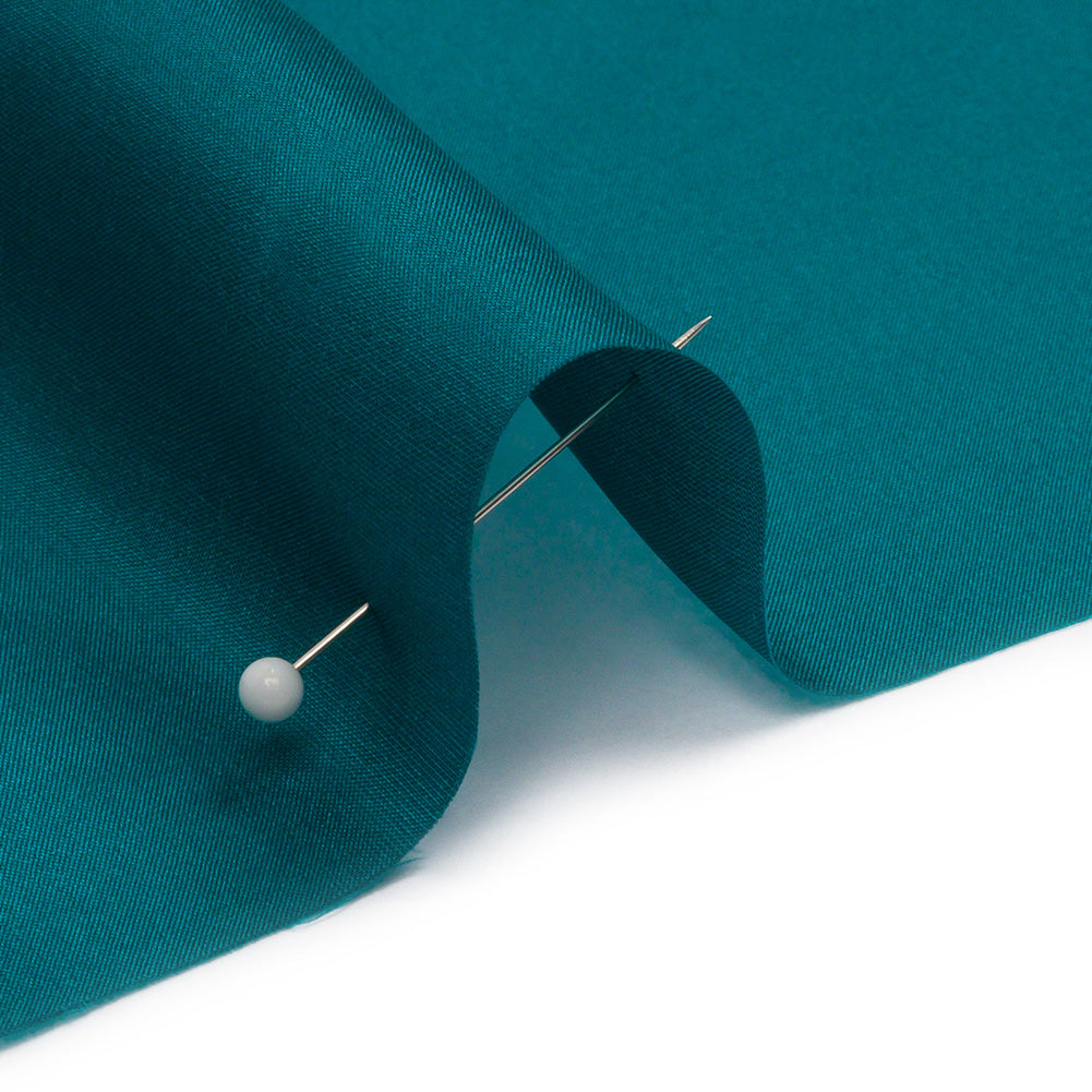 China Silk/Silk Habotai - Deep Teal - Premium Collection