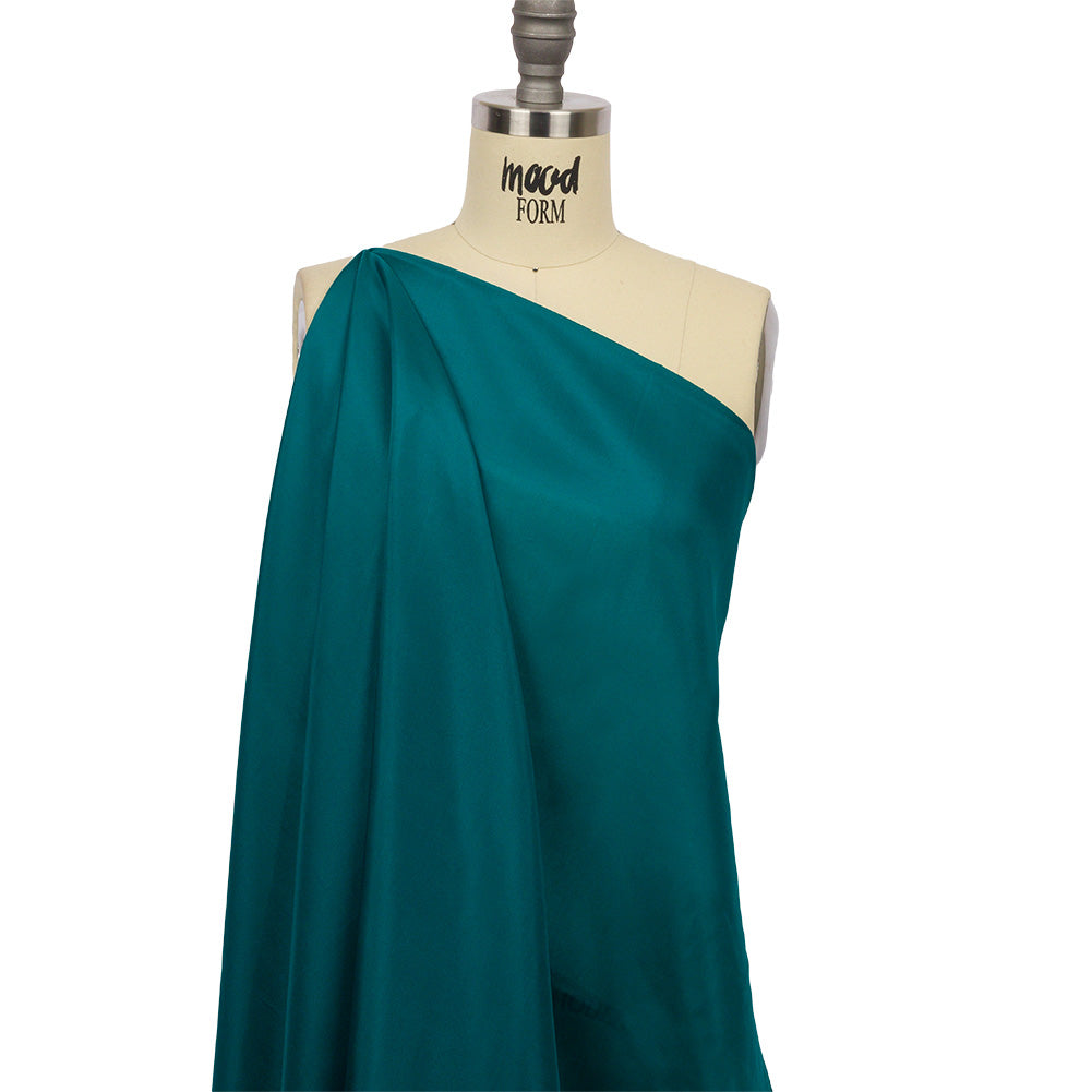 China Silk/Silk Habotai - Deep Teal - Premium Collection