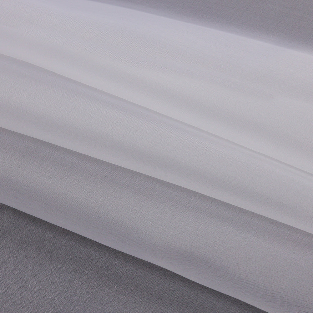 Silk Organza 44" - Bright White - Premium Collection Silk Organza 44" - Bright White - Premium Collection
