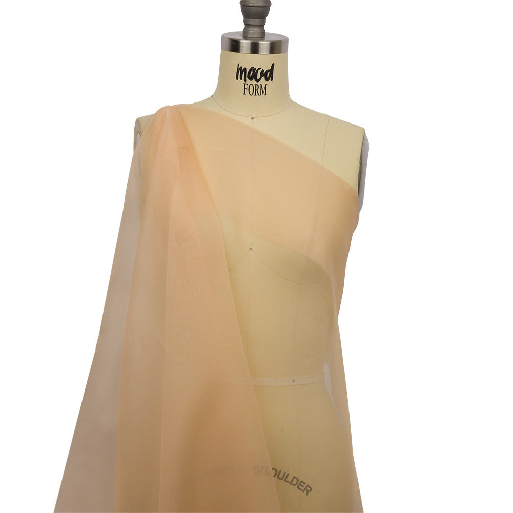 Silk Organza 44" - Ecru - Premium Collection