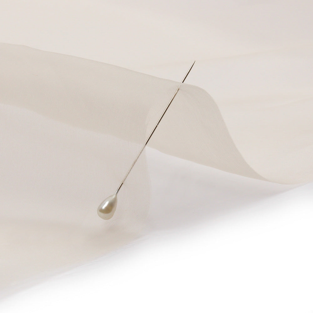 Silk Organza 44" - Cream Pink - Premium Collection Silk Organza 44" - Cream Pink - Premium Collection