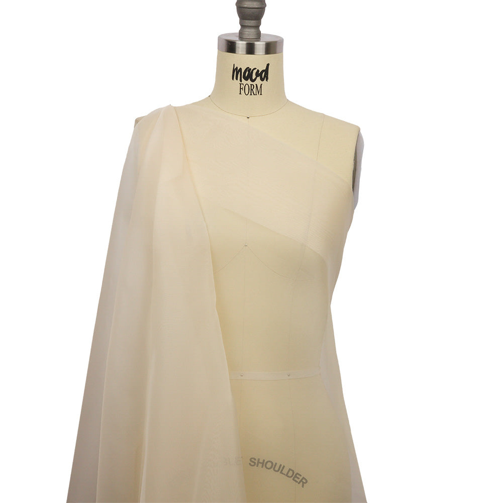 Silk Organza 44" - Cream Pink - Premium Collection Silk Organza 44" - Cream Pink - Premium Collection