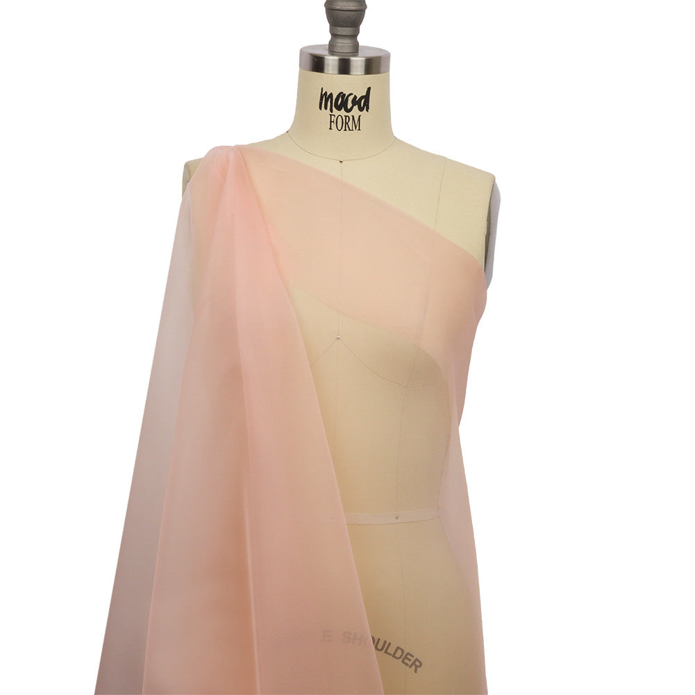 Silk Organza 44" - Veiled Rose - Premium Collection