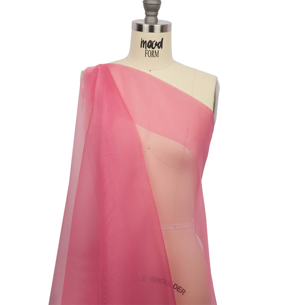Silk Organza 44" - Rapture Rose - Premium Collection Silk Organza 44" - Rapture Rose - Premium Collection