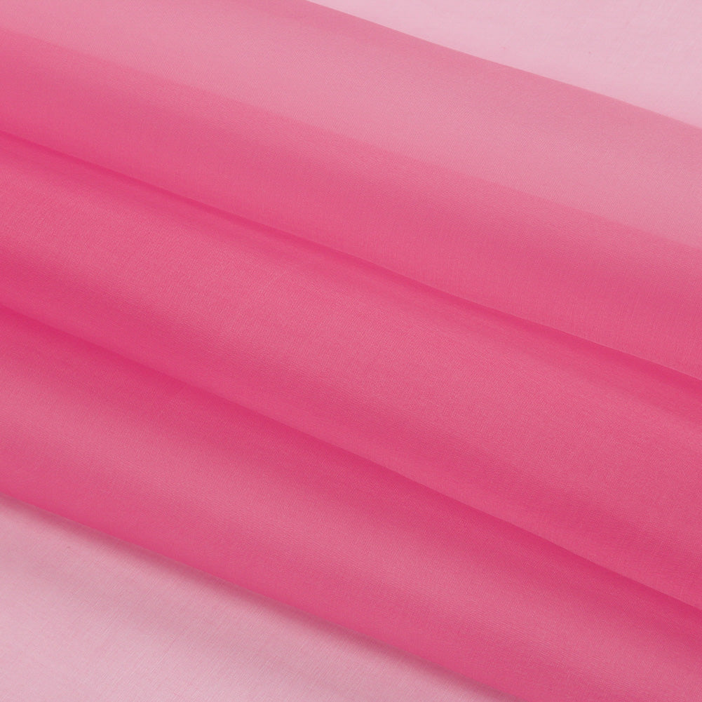 Silk Organza 44" - Carmine Rose - Premium Collection Silk Organza 44" - Carmine Rose - Premium Collection