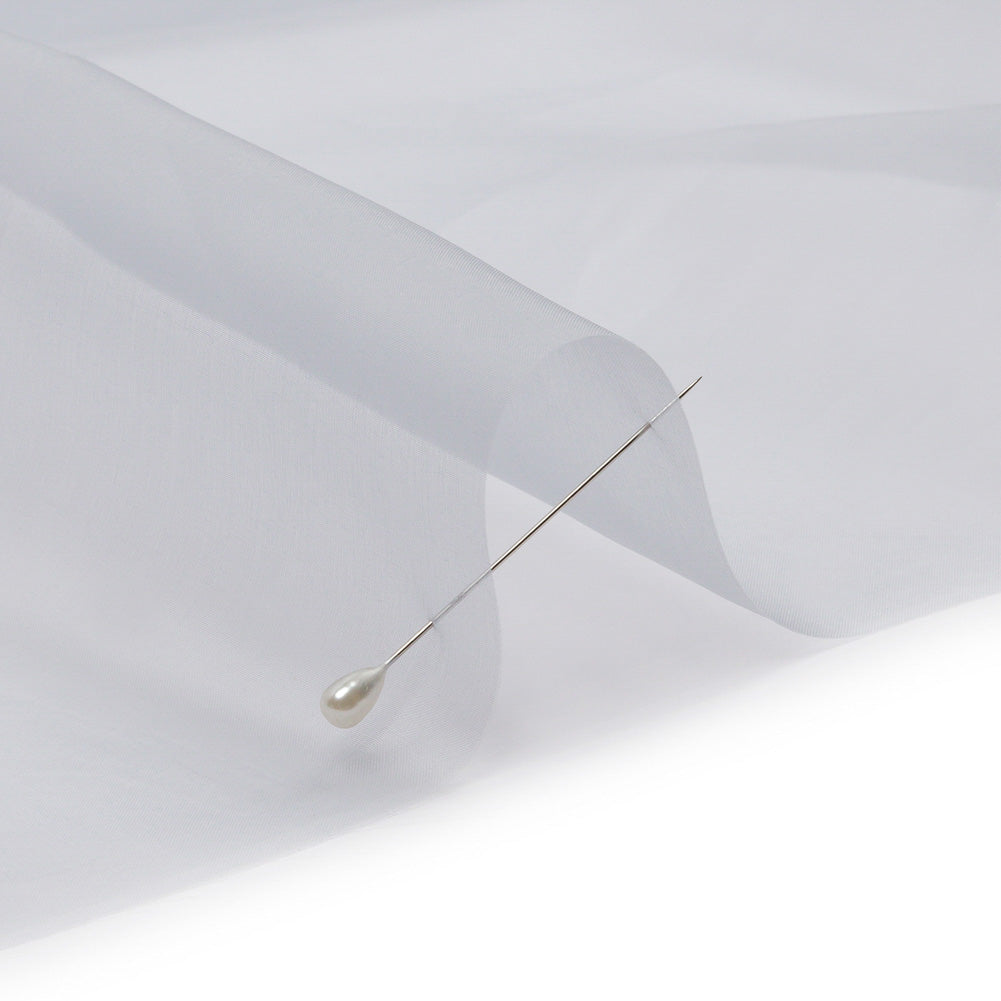 Silk Organza 44" - Gray Dawn - Premium Collection Detail