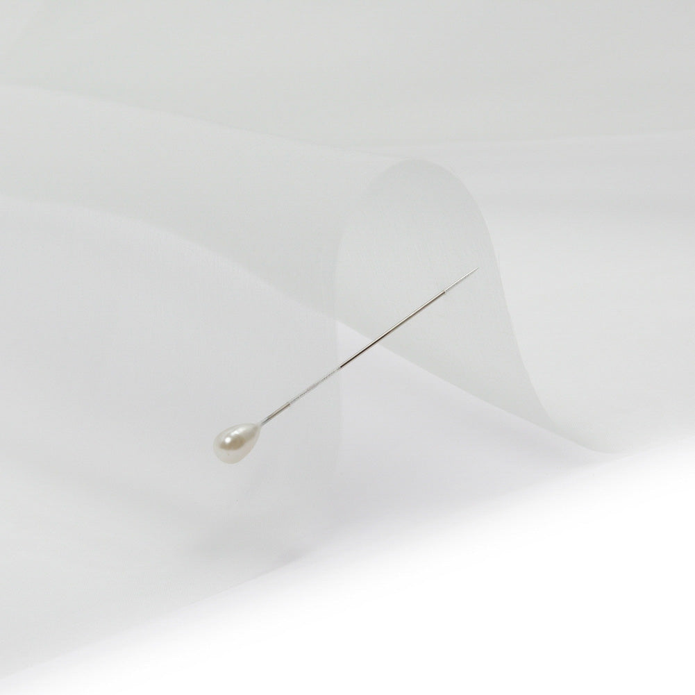 Organza de seda de 44" - Jade más bello - Colección Premium Organza de seda de 44" - Jade más bello - Colección Premium