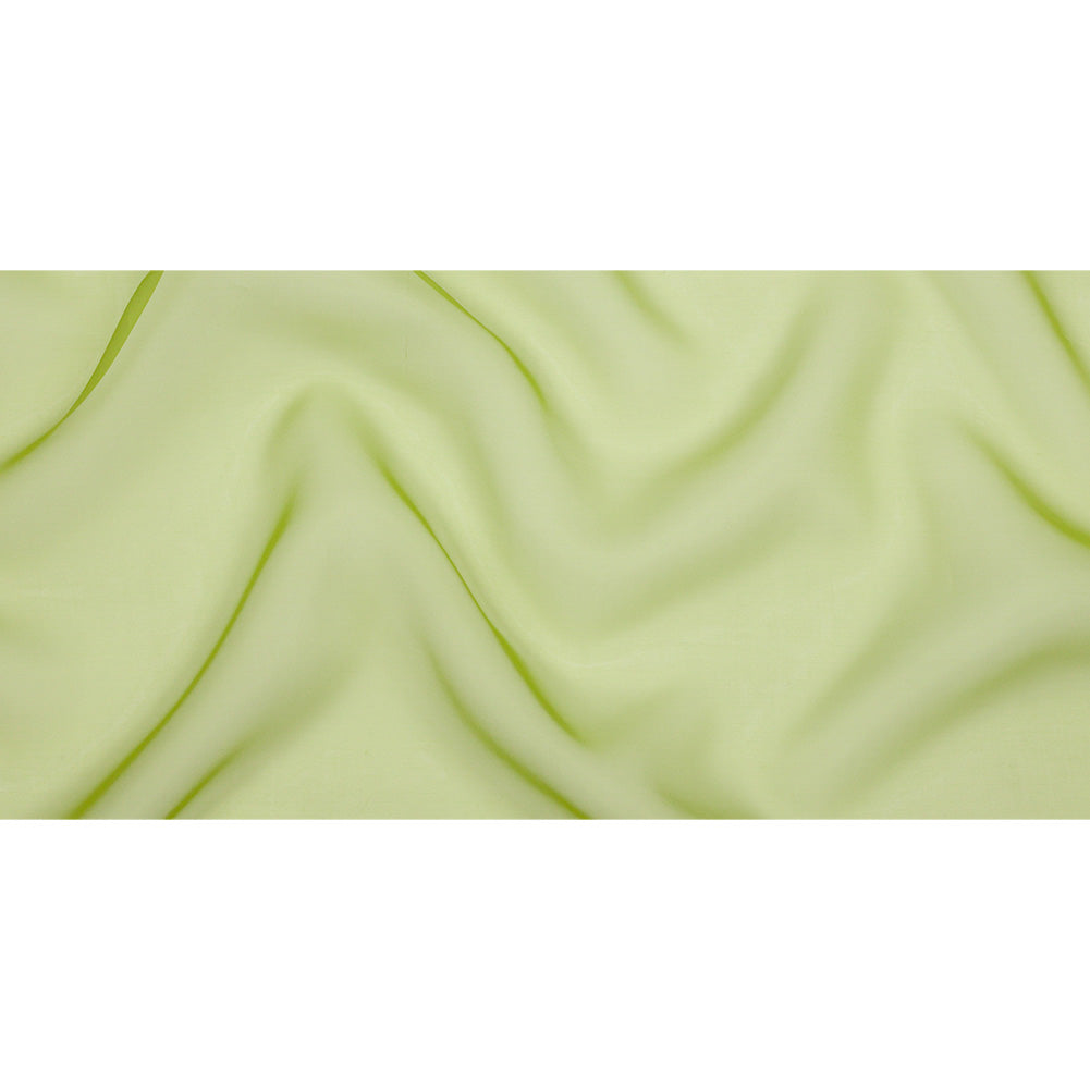 Silk Organza 44" - Peridot Green - Premium Collection Silk Organza 44" - Peridot Green - Premium Collection