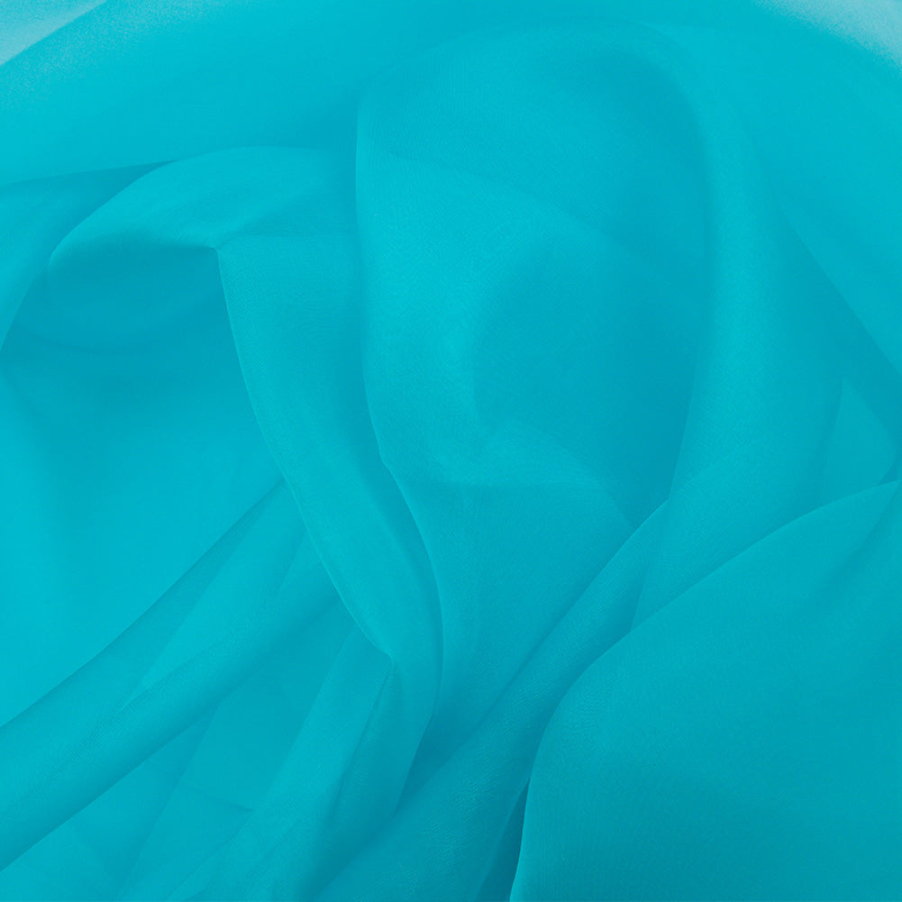 Silk Organza 44" - Angel Blue - Premium Collection Silk Organza 44" - Angel Blue - Premium Collection