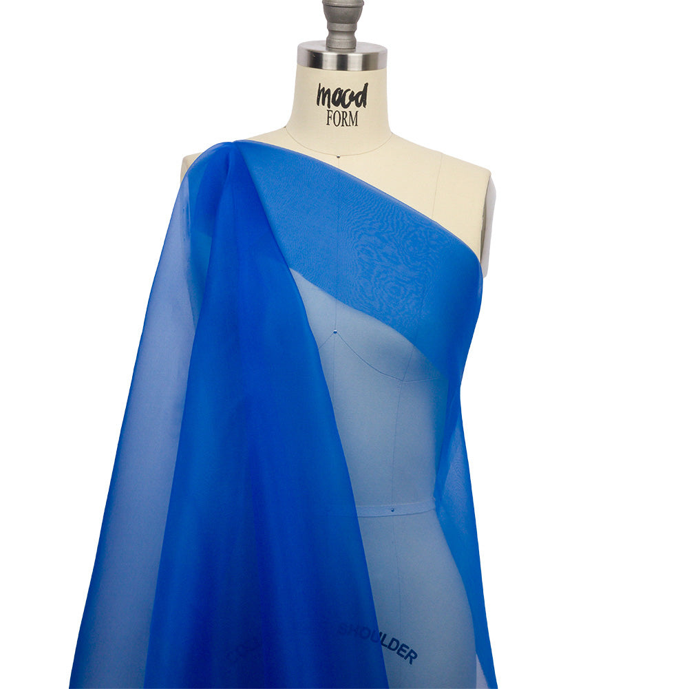 Silk Organza 44" - Princess Blue - Premium Collection Silk Organza 44" - Princess Blue - Premium Collection