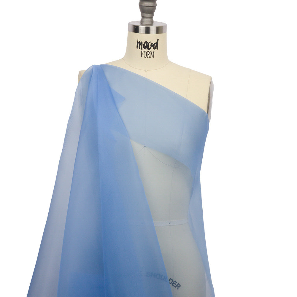 Silk Organza 44" - Regatta Blue - Premium Collection Silk Organza 44" - Regatta Blue - Premium Collection
