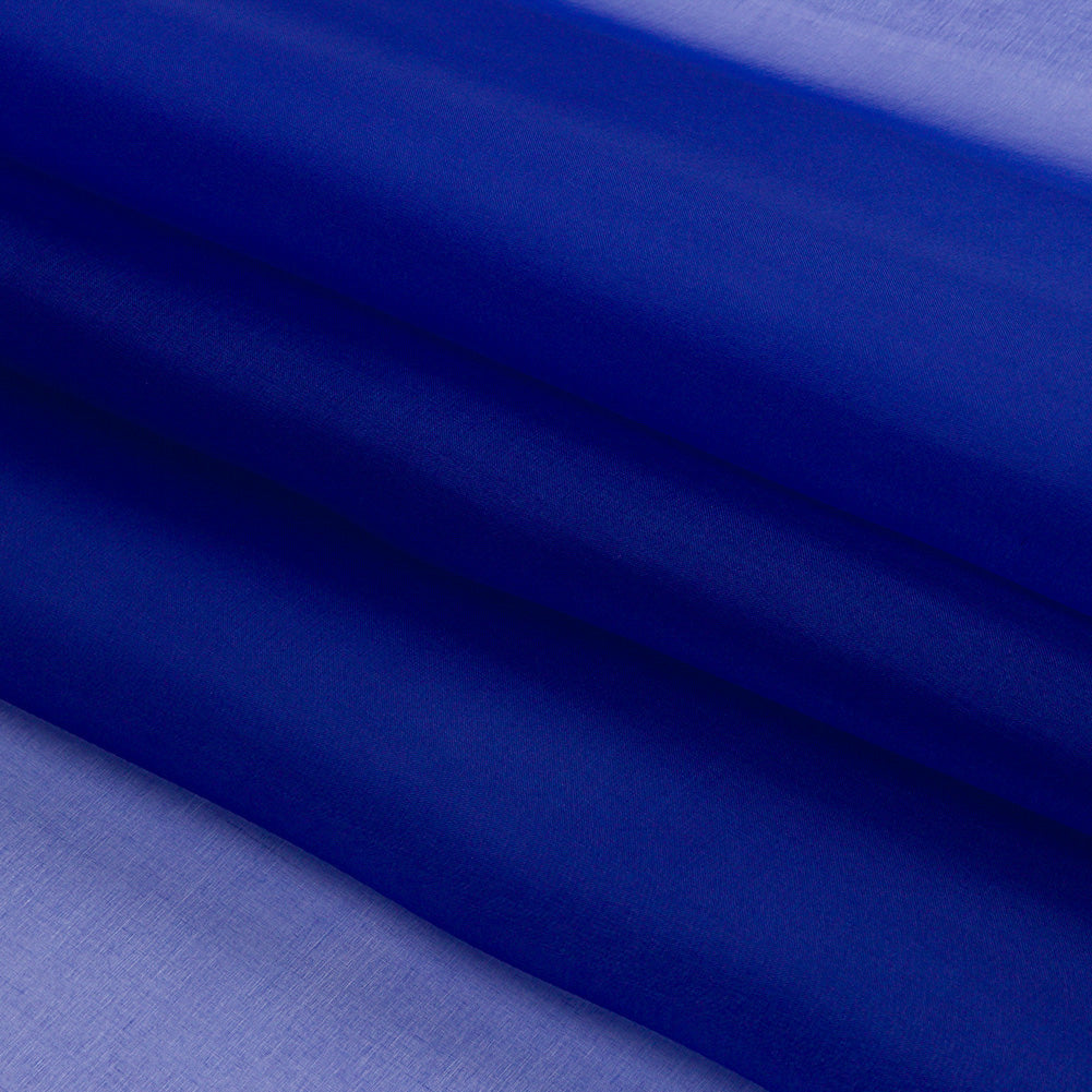 Silk Organza 44" - Mazarine Blue - Premium Collection
