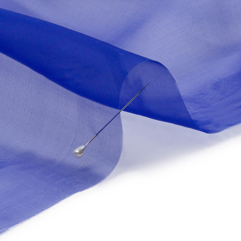 Silk Organza 44" - Mazarine Blue - Premium Collection