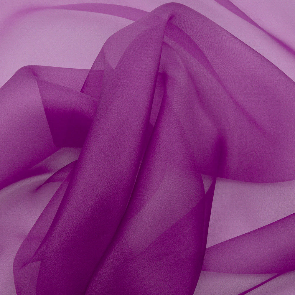 Silk Organza 44" - Bright Purple - Premium Collection Silk Organza 44" - Bright Purple - Premium Collection