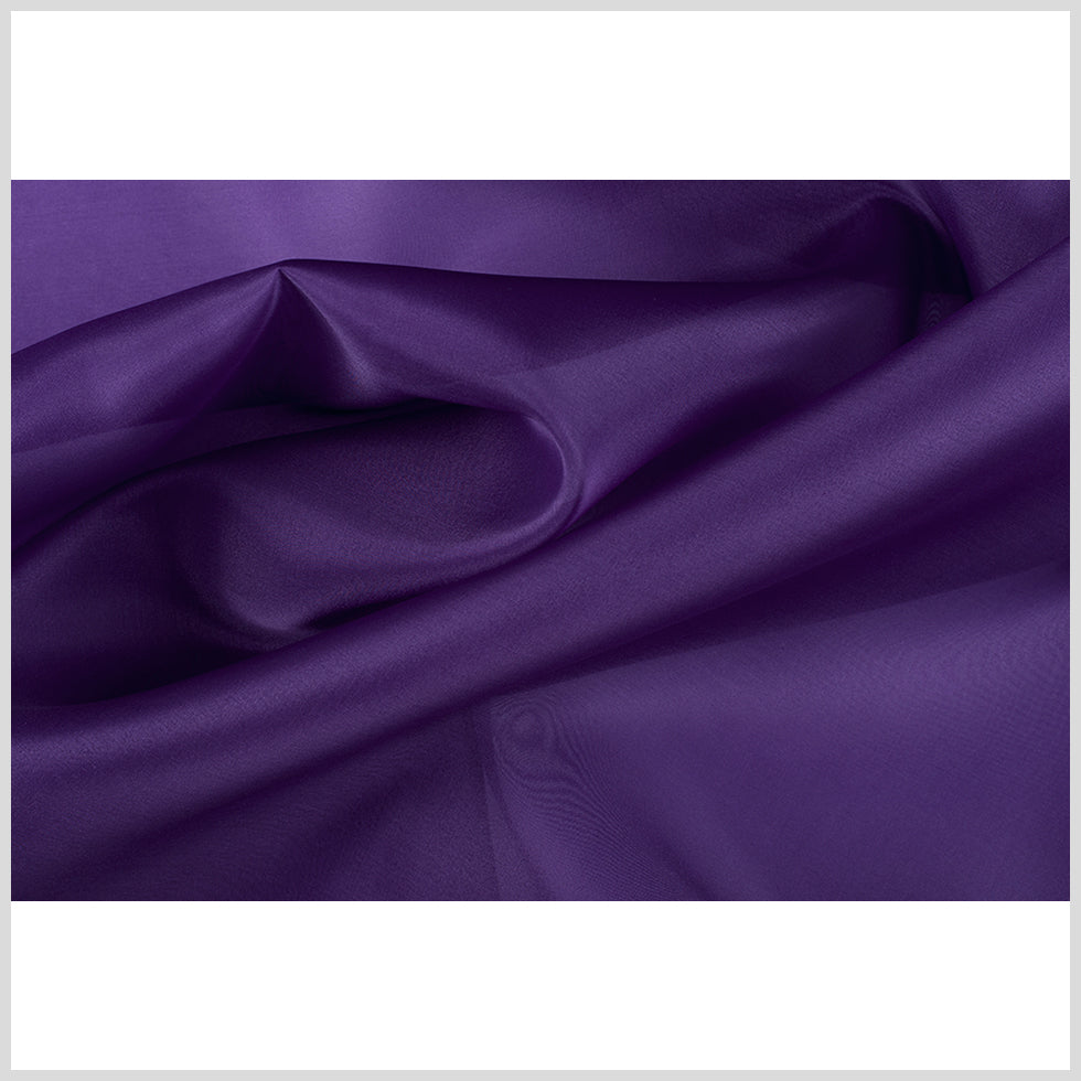 Organza de seda de 44 pulgadas - Púrpura Majestad - Colección Premium