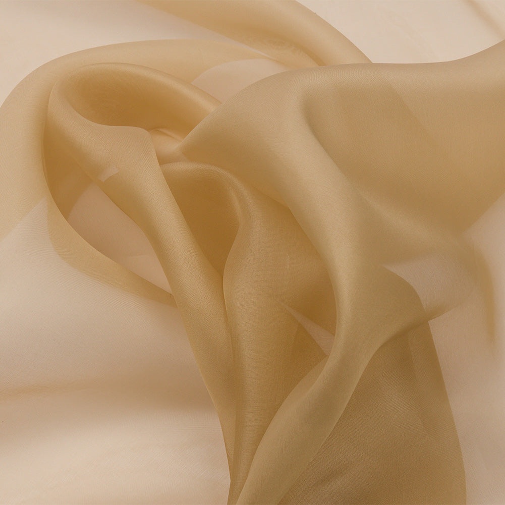Silk Organza 44" - Latte - Premium Collection Silk Organza 44" - Latte - Premium Collection