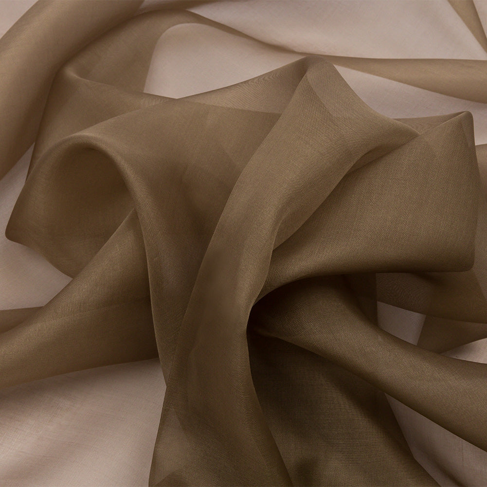 Silk Organza 44" - Capers - Premium Collection Silk Organza 44" - Capers - Premium Collection