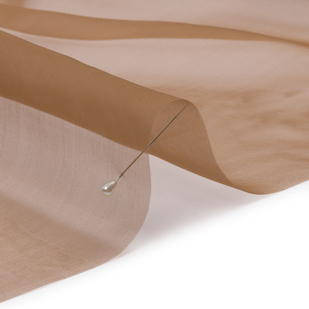 Silk Organza 44" - Light Brown - Premium Collection Silk Organza 44" - Light Brown - Premium Collection