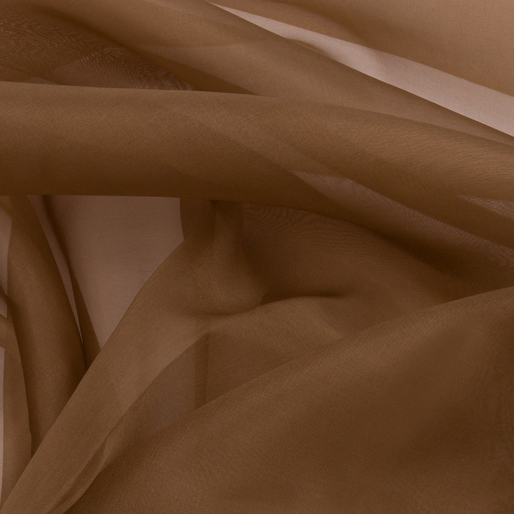 Silk Organza 44" - Light Brown - Premium Collection Silk Organza 44" - Light Brown - Premium Collection