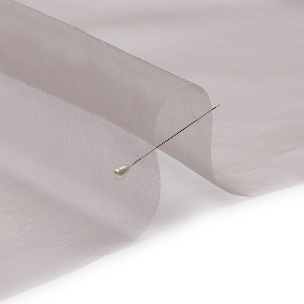 Silk Organza 44" - Silver - Premium Collection Detail Silk Organza 44" - Silver - Premium Collection Detail