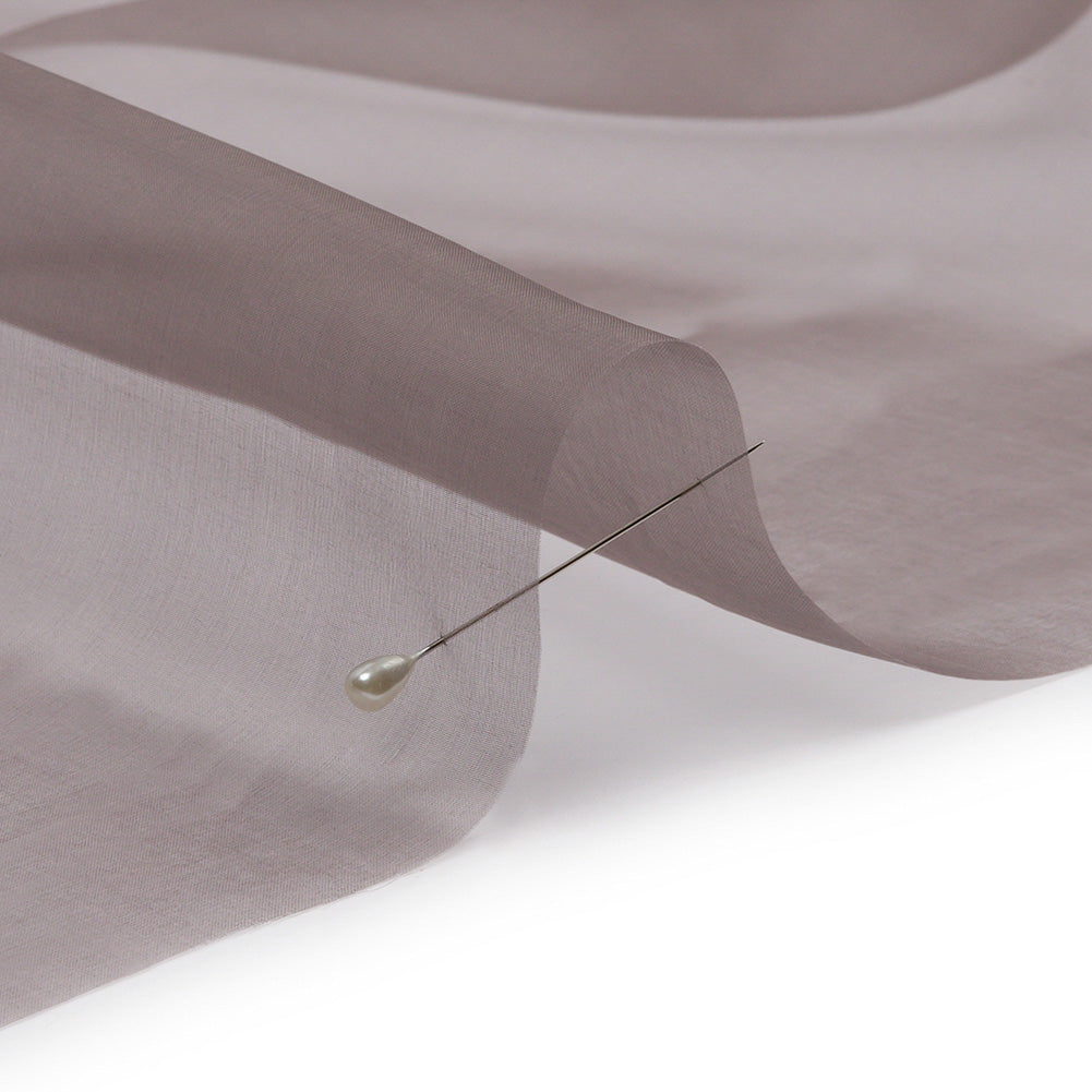 Silk Organza 44" - Dark Silver - Premium Collection