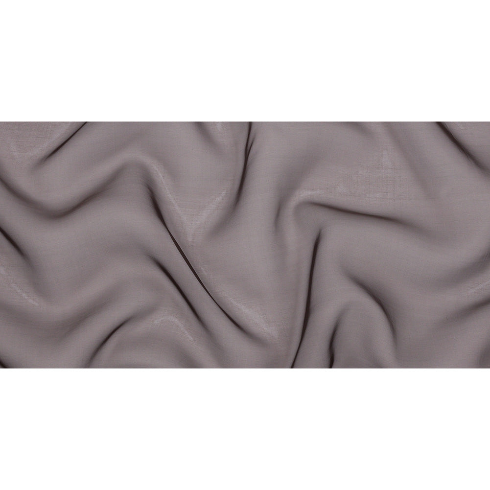 Silk Organza 44" - Deep Charcoal - Premium Collection
