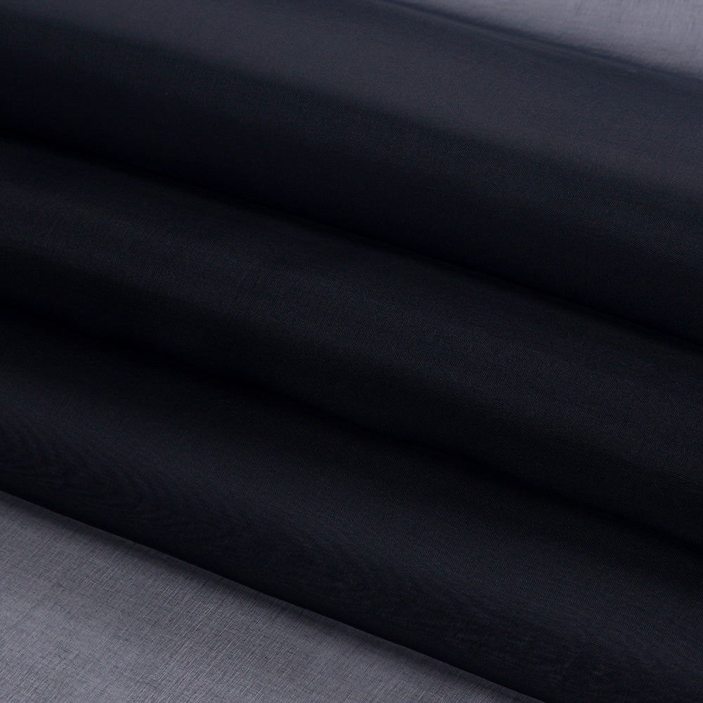Silk Organza 44" - Midnight - Premium Collection