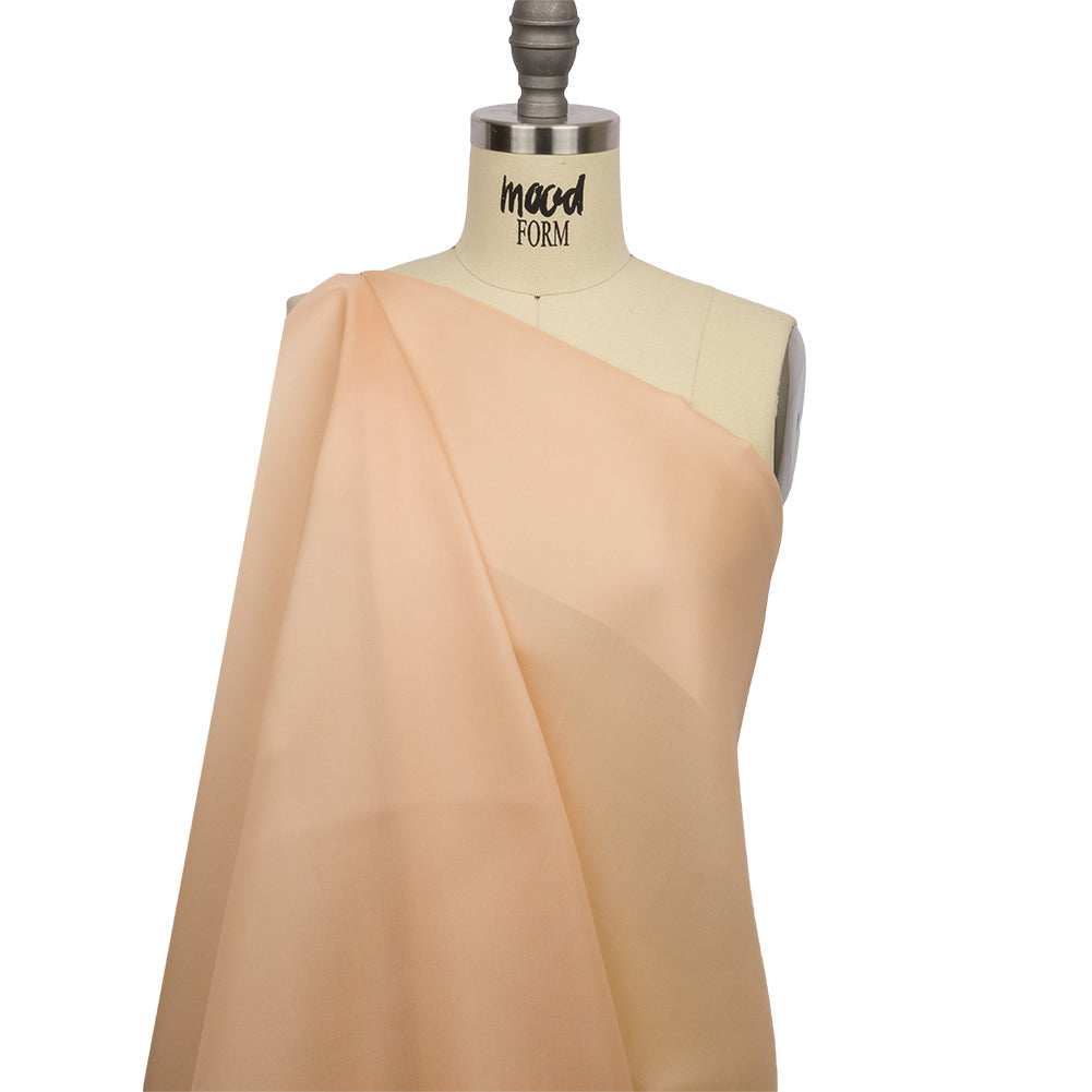 Silk Satin-Face Organza 54" - Ecru - Premium Collection Detail