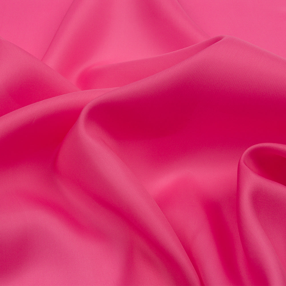 Silk Satin-Face Organza 54" - Carmine Rose - Premium Collection Silk Satin-Face Organza 54" - Carmine Rose - Premium Collection