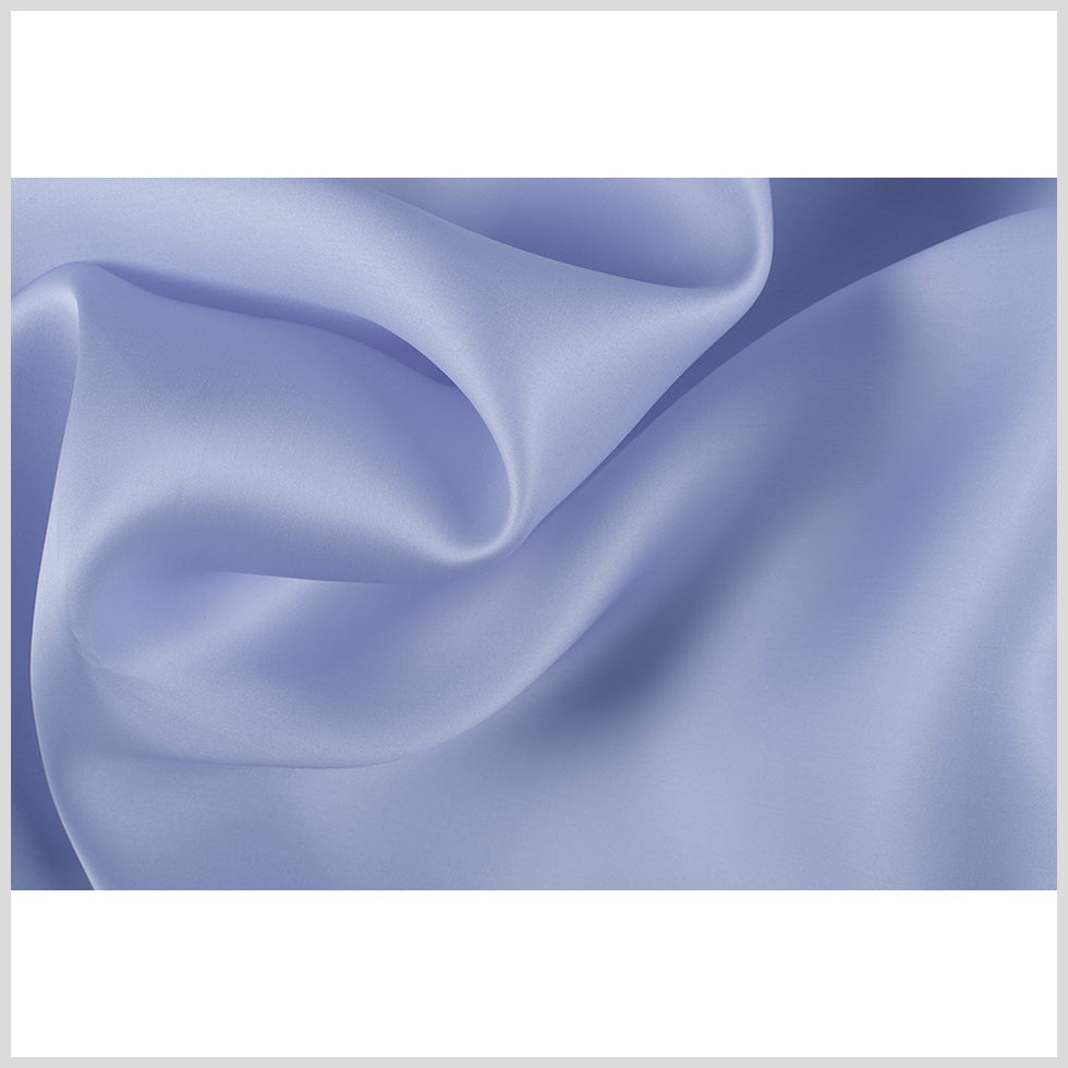 Silk Satin-Face Organza 54" - Icelandic Blue - Premium Collection Silk Satin-Face Organza 54" - Icelandic Blue - Premium Collection