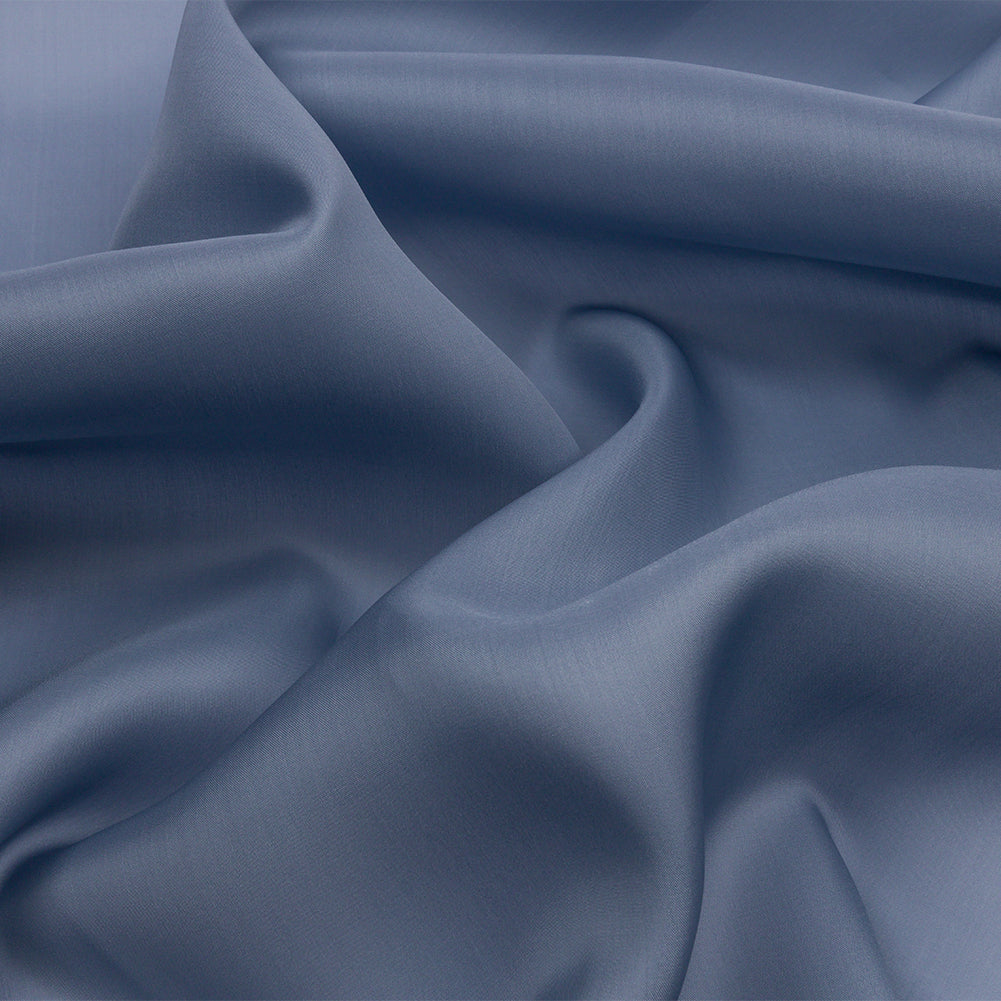 Silk Satin-Face Organza 54" - Infinity Blue - Premium Collection Silk Satin-Face Organza 54" - Infinity Blue - Premium Collection