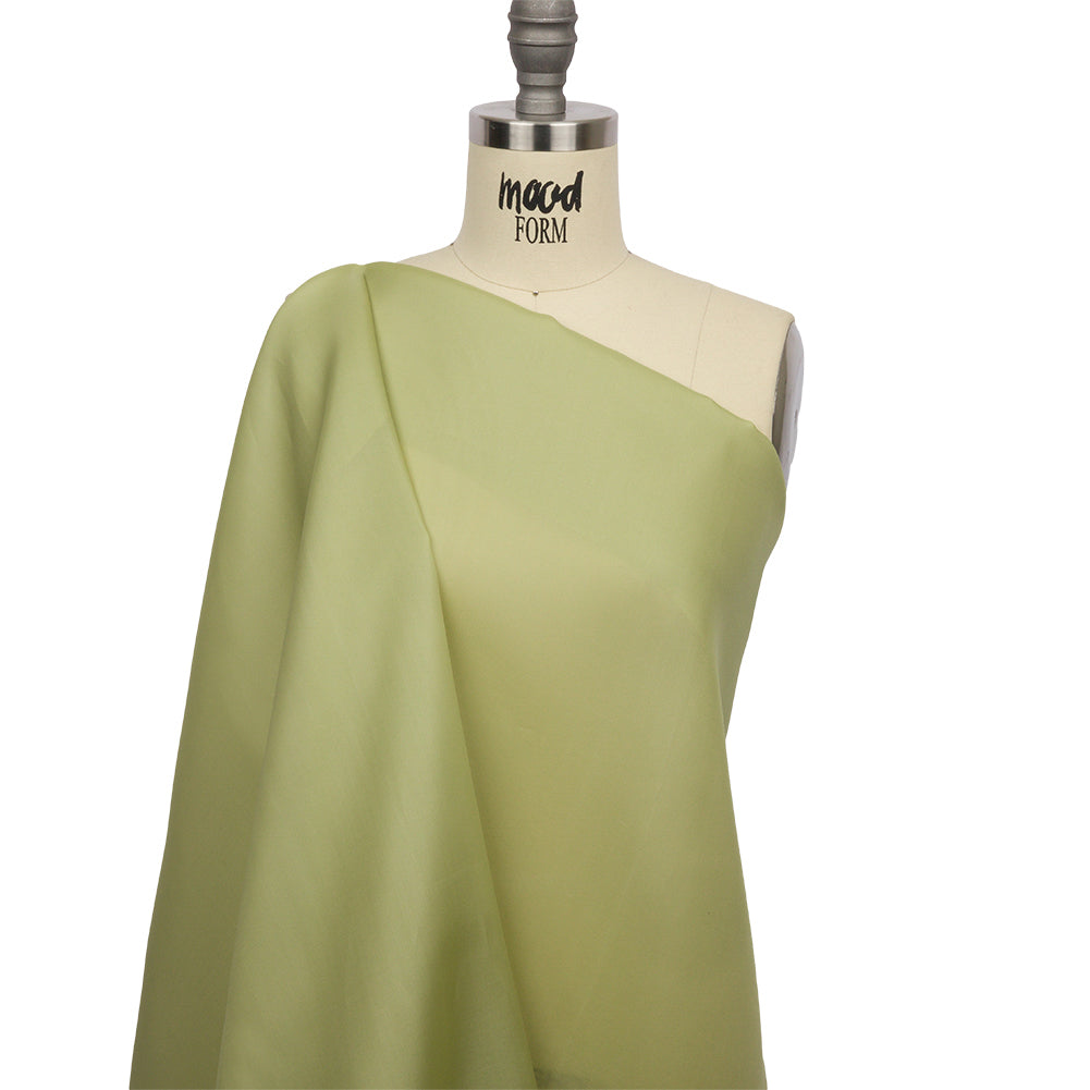 Silk Satin-Face Organza 54" - Nile Green - Premium Collection Silk Satin-Face Organza 54" - Nile Green - Premium Collection
