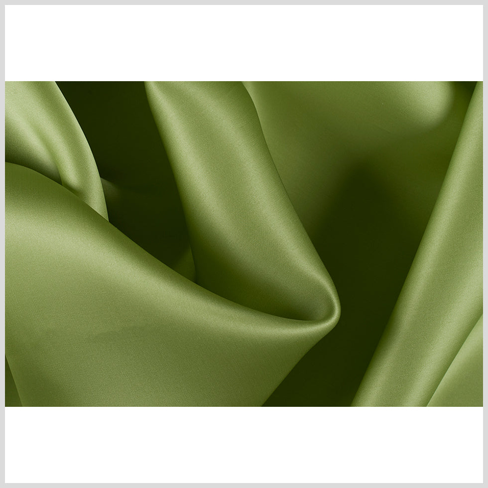 Silk Satin-Face Organza 54" - Peridot Green - Premium Collection Silk Satin-Face Organza 54" - Peridot Green - Premium Collection