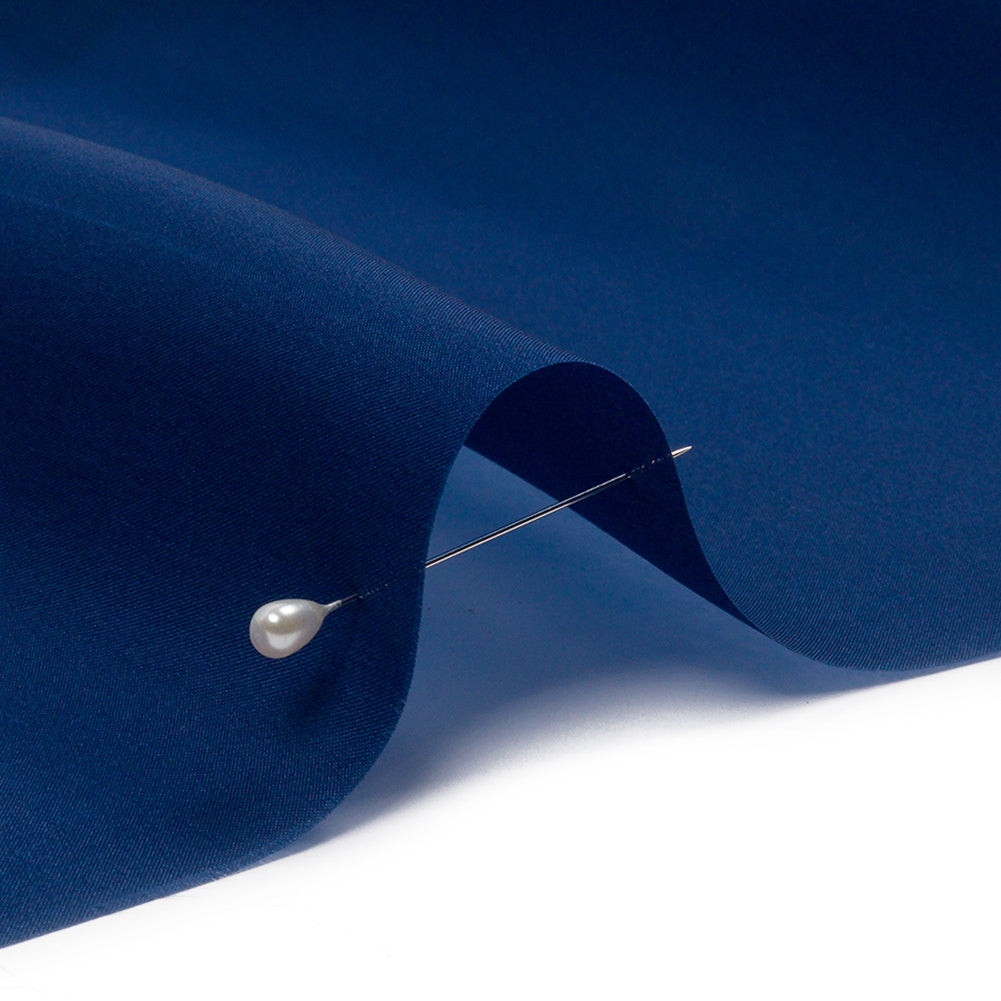 Silk Satin-Face Organza 54" - Estate Blue - Premium Collection Silk Satin-Face Organza 54" - Estate Blue - Premium Collection