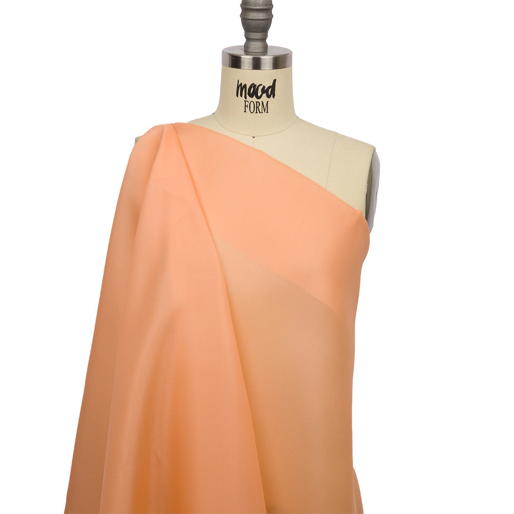 Silk Satin-Face Organza 54" - Peach - Premium Collection Silk Satin-Face Organza 54" - Peach - Premium Collection