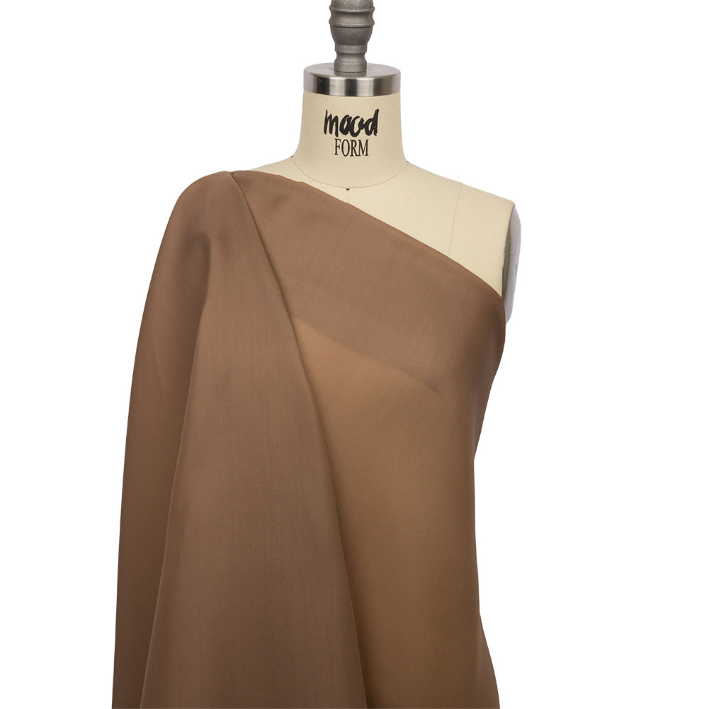 Silk Satin-Face Organza 54" - Cappuccino - Premium Collection Silk Satin-Face Organza 54" - Cappuccino - Premium Collection